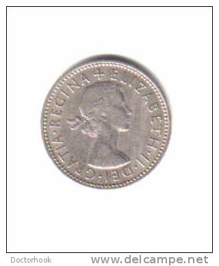 GREAT BRITAIN    1  SHILLING  1961  (KM # 904) - I. 1 Shilling