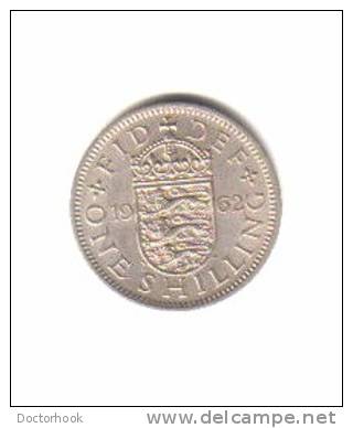 GREAT BRITAIN    1  SHILLING  1962  (KM # 904) - I. 1 Shilling