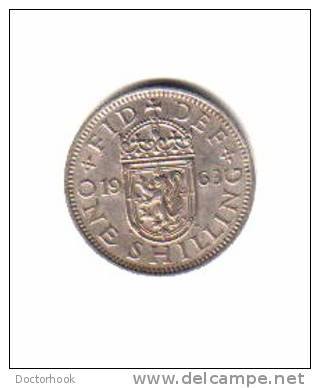 GREAT BRITAIN    1  SHILLING  1963  (KM # 904) - I. 1 Shilling