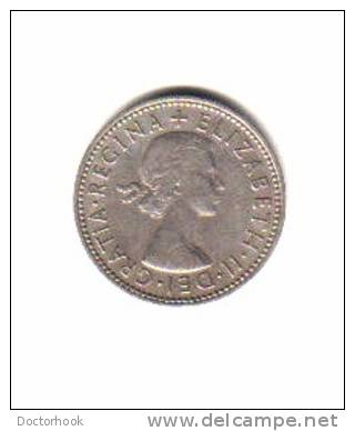 GREAT BRITAIN    1  SHILLING  1963  (KM # 904) - I. 1 Shilling