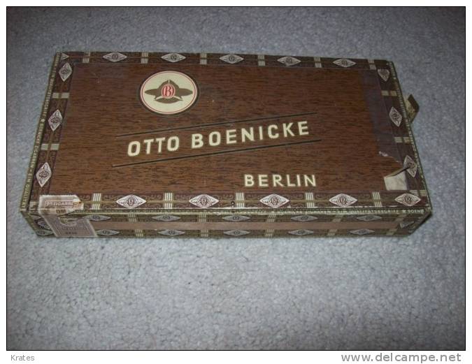 Old Tobacco Books - Otto Boenicke - Empty Tobacco Boxes