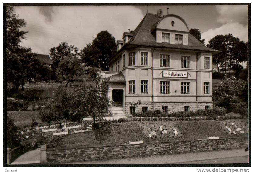 AK Wurzbach, Kulturhaus, 1961 (Verlag Photo-König, Lobenstein) - Wurzbach