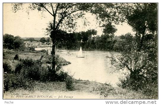 N° 23702 -cpa Port Marly Bougival -joli Paysage- - Autres & Non Classés