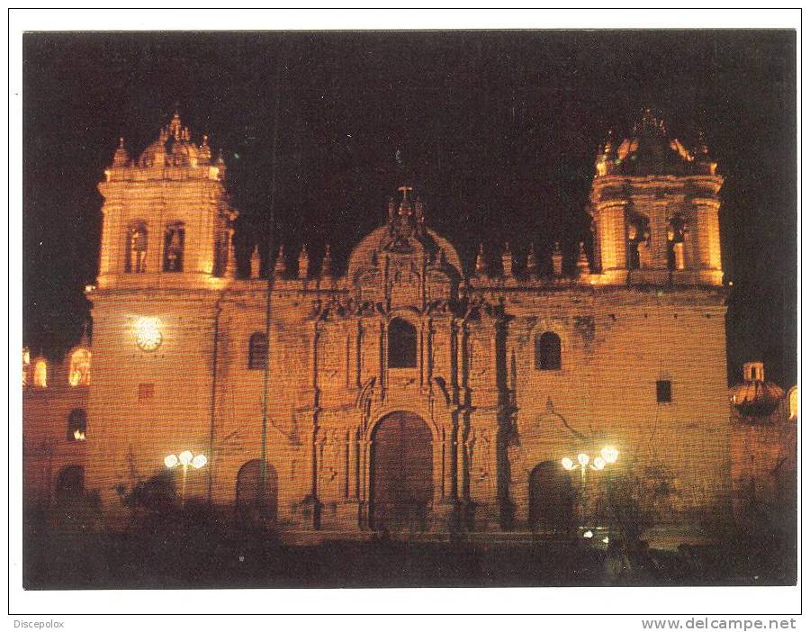 XW 787 Vista Nocturna De La Catedral De Cusco / Non Viaggiata - Perù