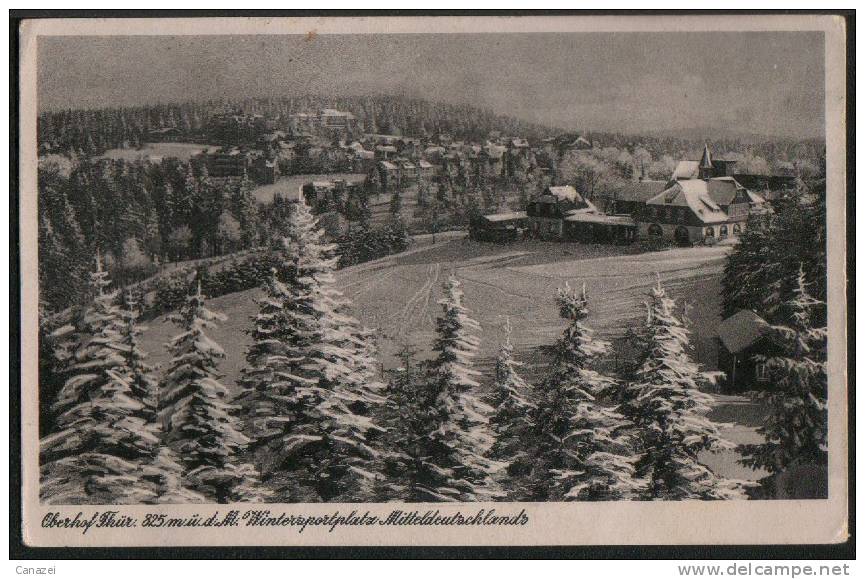 AK Oberhof, Wintersportplatz Mitteldeutschlands, Alt - Oberhof