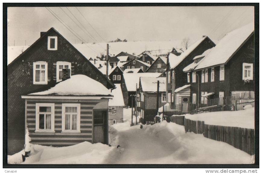 AK Schnett/Kr. Hildburghausen, Luftkurort Und Wintersportplatz, Gel, 1964 - Hildburghausen