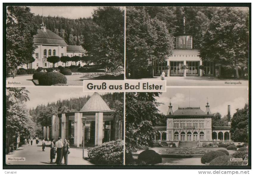 AK Bad Elster, Gel, 1958 - Bad Elster