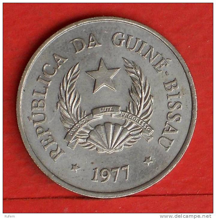 GUINÉ BISSAU  5  PESOS  1977   KM# 20  -    (M901) - Guinea-Bissau