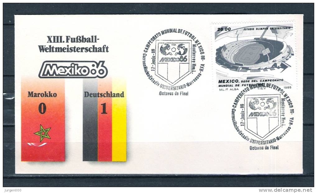 MEXICO, 17/06/1986, Campeonato Mundial De Futbol Mexico (GA1865) - 1986 – Mexico