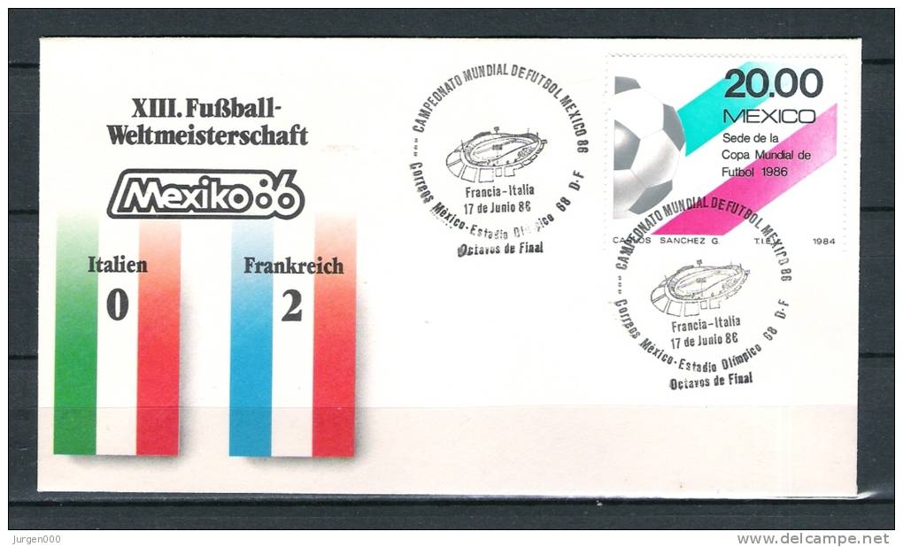 MEXICO, 17/06/1986, Campeonato Mundial De Futbol Mexico (GA1866) - 1986 – Mexico