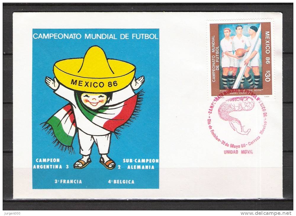 MEXICO, 31/05/1986, Campeonato Mundial De Futbol Mexico (GA1891) - 1986 – Mexico