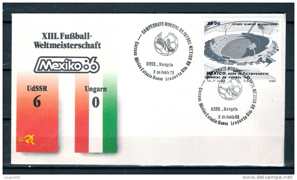MEXICO, 02/06/1986, Campeonato Mundial De Futbol Mexico (GA1914) - 1986 – Mexico