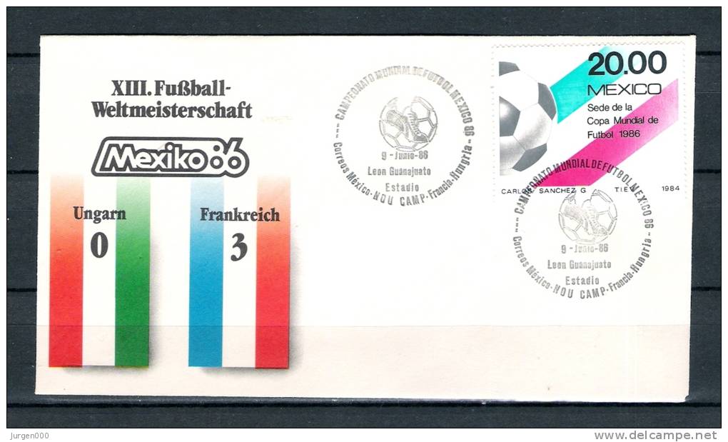 MEXICO, 09/06/1986, Campeonato Mundial De Futbol Mexico (GA1917) - 1986 – Mexico