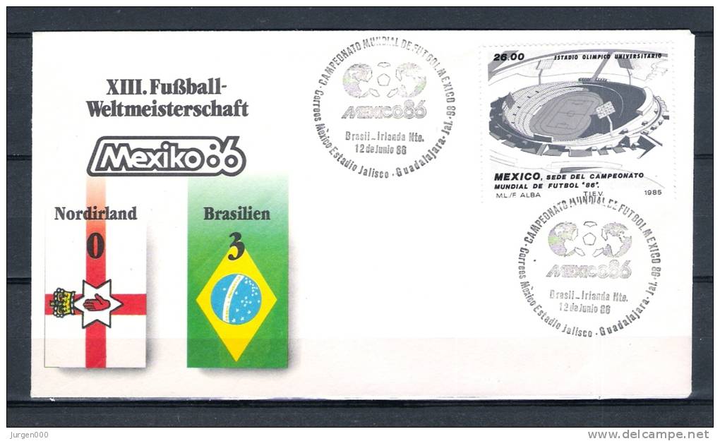 MEXICO, 12/06/1986, Campeonato Mundial De Futbol Mexico (GA1924) - 1986 – Mexico