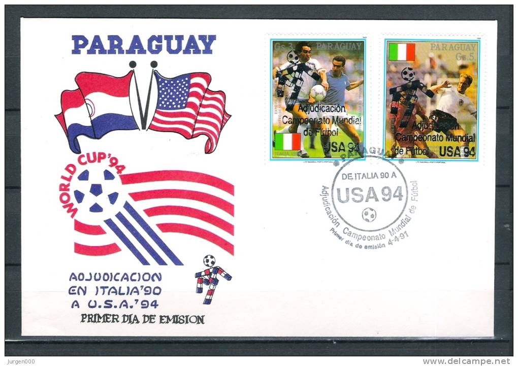 USA, 04/04/1991 Adjudicacion Campeonato Mundial De Futbol (GA1953) - 1994 – États-Unis