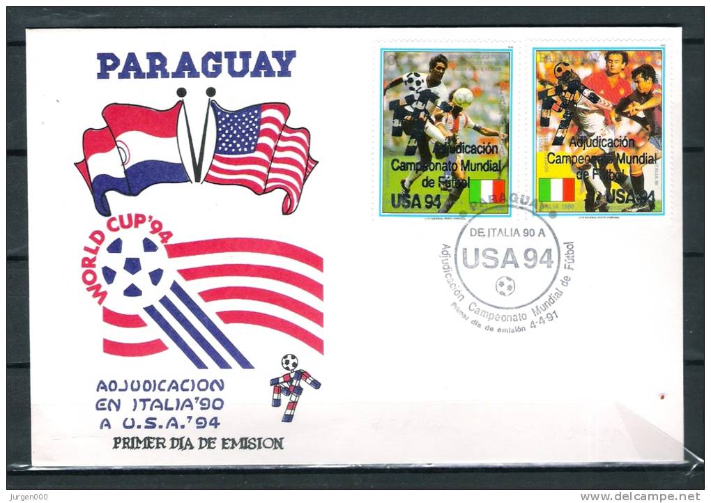 USA, 04/04/1991 Adjudicacion Campeonato Mundial De Futbol (GA4759) - 1994 – Verenigde Staten
