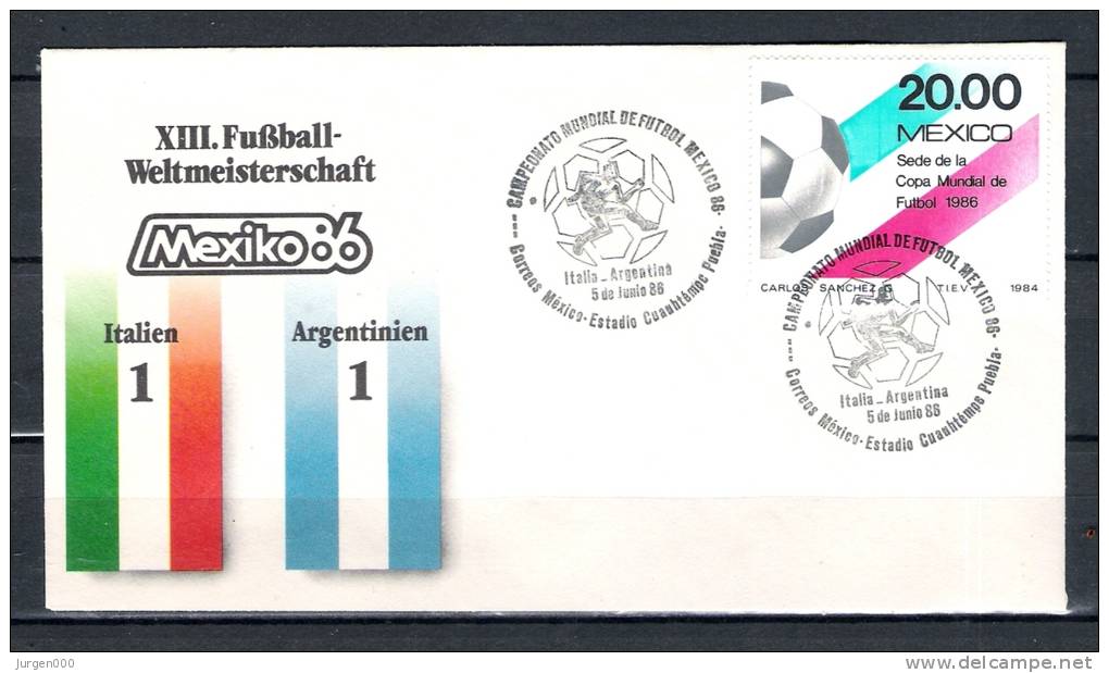 MEXICO, 05/06/1986 Campeonato Mundial De Futbol Mexico (GA4773) - 1986 – Messico