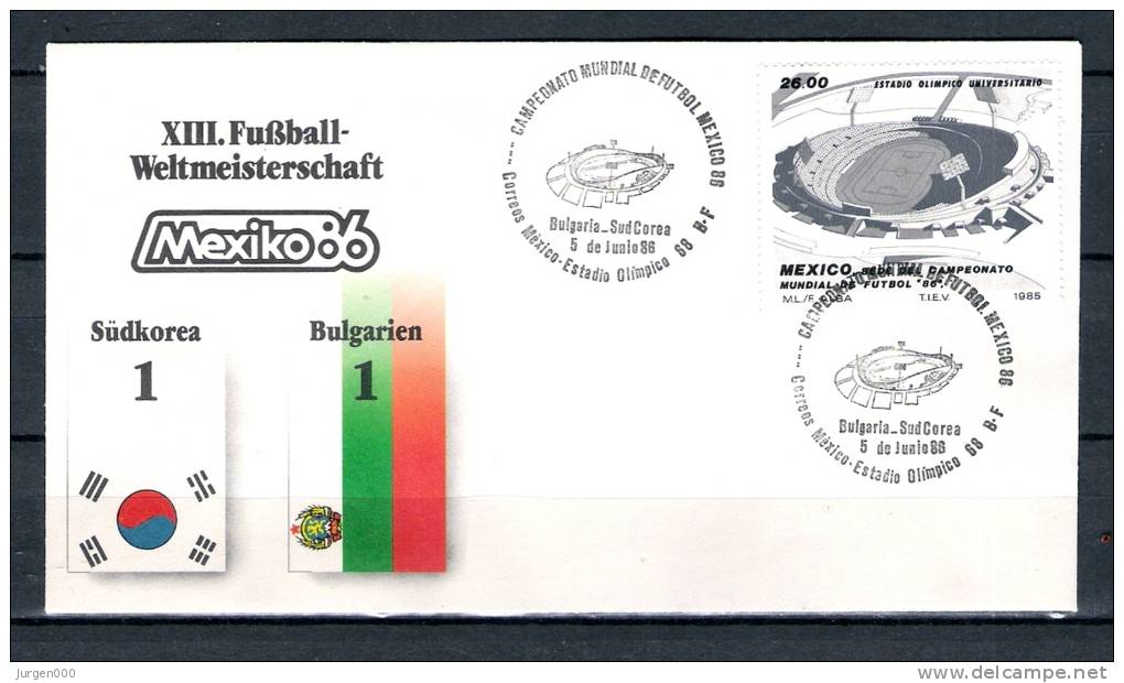 MEXICO, 05/06/1986 Campeonato Mundial De Futbol Mexico (GA4781) - 1986 – Messico