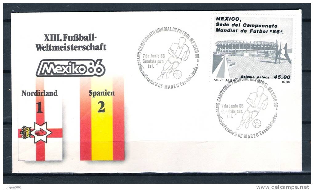 MEXICO, 07/06/1986 Campeonato Mundial De Futbol Mexico (GA4783) - 1986 – Messico