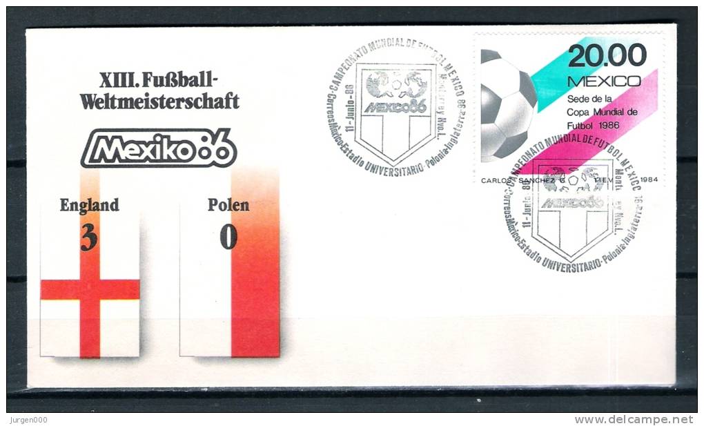 MEXICO, 11/06/1986 Campeonato Mundial De Futbol Mexico (GA4796) - 1986 – Messico