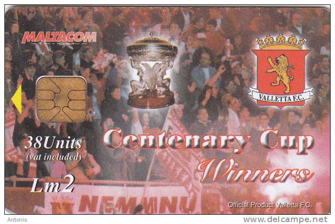 MALTA - Valetta F.C., Tirage 20000, Used - Malte