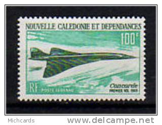 NOUVELLE CALEDONIE 1969 - Avion Supersonique Concorde - Premier Vol  - Neuf Sans Charniere (Yvert A 103) - Neufs