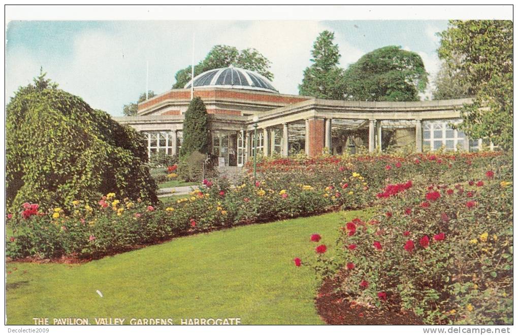 BR23356 The Pavilion Valley Gardens Harrogate    2 Scans - Altri & Non Classificati