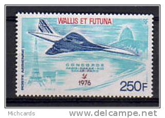 WALLIS Et FUTUNA 1976 - Avion Concorde - 1er Vol Commercial Paris Dakar Rio - Neuf Sans Charniere (Yvert A 71) - Unused Stamps