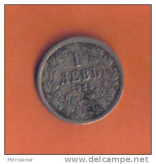 BULGARIA - ONE LEVA  1925 - - Bulgaria