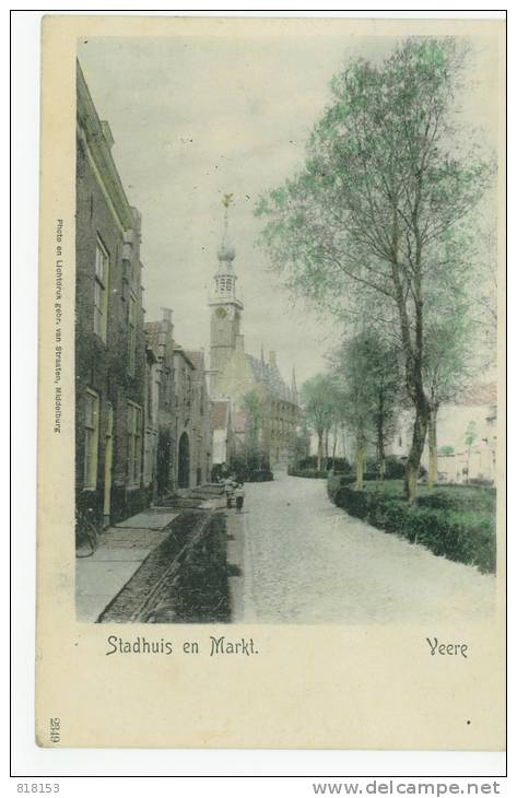 Veere - Stadhuis En Markt - Veere