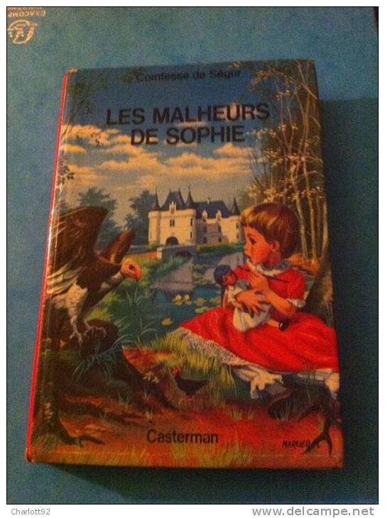 COMTESSE DE SEGUR LES MALHEURS DE SOPHIE - Bibliotheque Rose