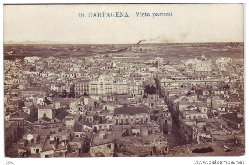 Cartagena, Vue Partielle Vista Parcial - Murcia