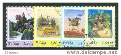 POLAND 2003 MICHEL NO 4060-4063 USED - Oblitérés