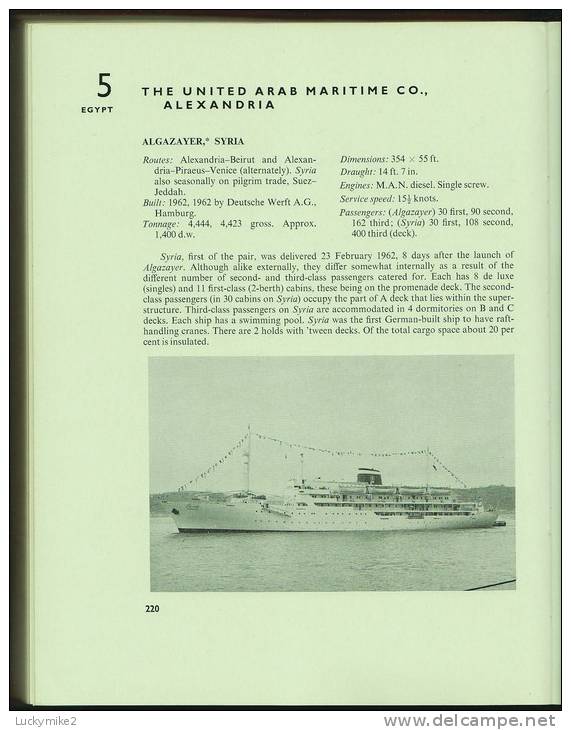 "Passenger Liners"  By  Laurence Dunn. - Altri & Non Classificati