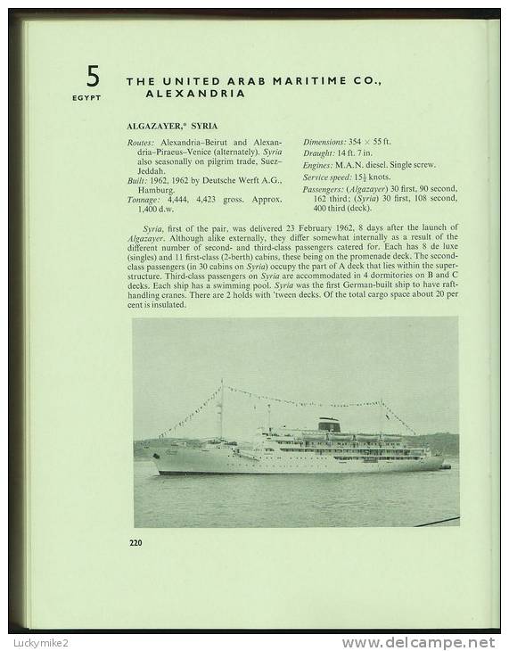 "Passenger Liners"  By  Laurence Dunn. - Autres & Non Classés