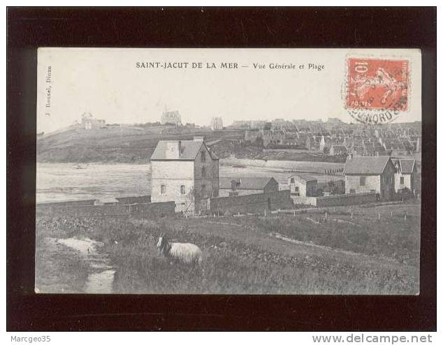 22 Saint Jacut De La Mer Vue Générale & Plage édit. Rouxel Chèvre - Saint-Jacut-de-la-Mer