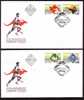 BULGARIA / BULGARIE - 2000 - Jeux Olimpiques - Sydney´2000 - 2 FDC - Verano 2000: Sydney