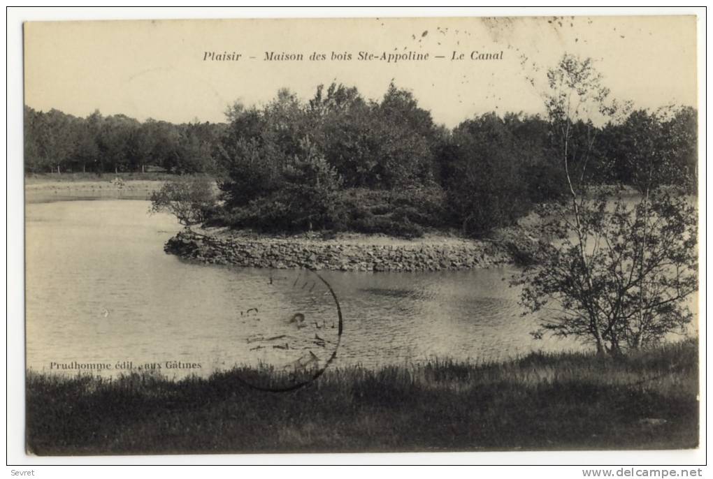 * PLAISIR. - Maison Des Bois Ste-Appoline - Le Canal - Plaisir