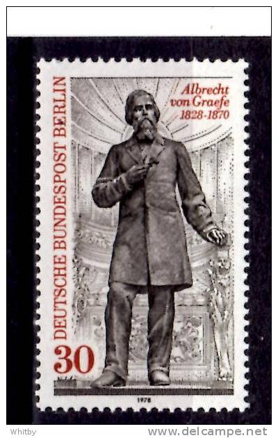 Germany, Berlin 1978 30pf Albrecht Von Graefe Issue #9N417 - Unused Stamps