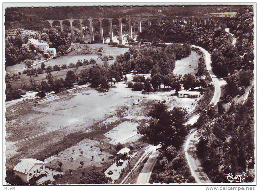 30. CHAMBORIGAUD . LE CAMPING DU VIADUC . Editions CIM - Chamborigaud