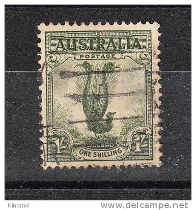 Australia   -   1932.  Uccello Lira.  Lyre Bird. Fine - Peacocks