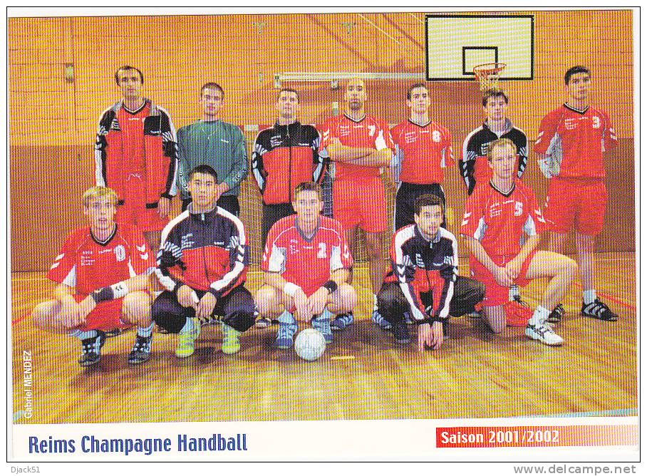 Reims Champagne Handball  - Saison 2001 / 2002 - Handball