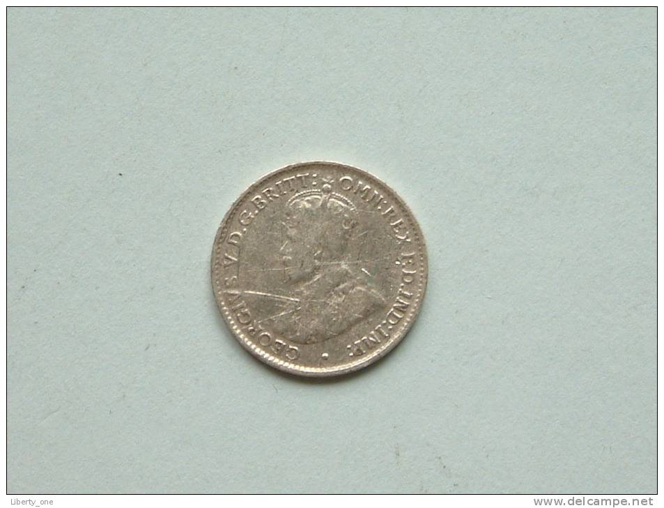 3 PENCE 1928 / KM 24 ( Uncleaned Coin / For Grade, Please See Photo ) !! - Other & Unclassified