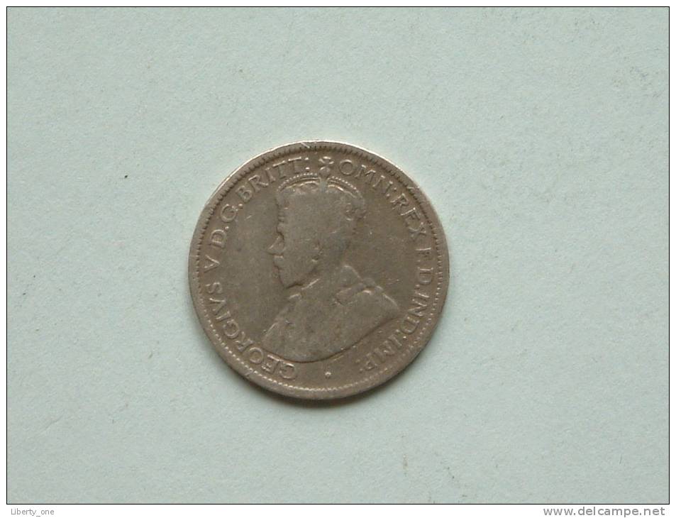 6 PENCE 1925 / KM 25 ( Uncleaned Coin / For Grade, Please See Photo ) !! - Andere & Zonder Classificatie