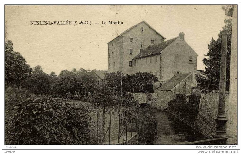 95 - NESLES-LA-VALLÉE - Le Moulin - Nesles-la-Vallée