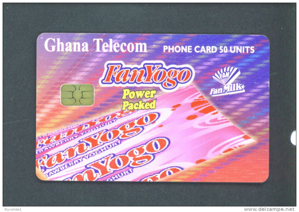 GHANA  -  Chip Phonecard As Scan - Ghana