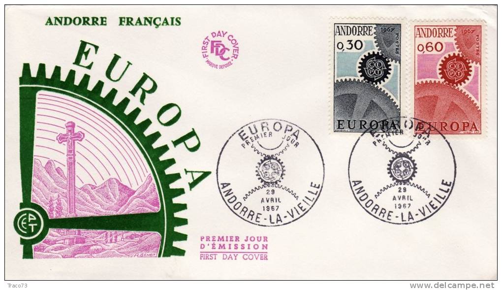 ANDORRE  /  First Day Cover _  Busta Primo Giorno - Commemorative_ Commemorativa - Covers & Documents