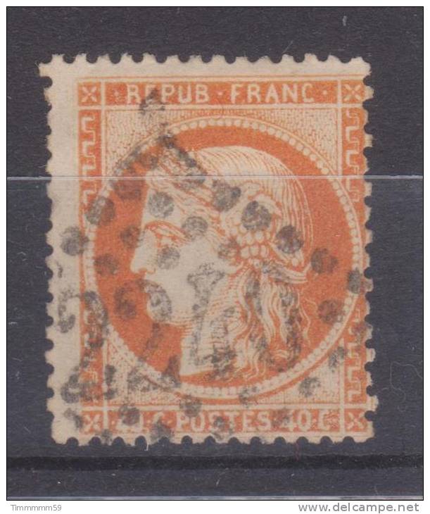 Lot N°18899  Variété/n°38, Oblit GC 2240 MARSEILLE (12), Filet OUEST Absent - 1870 Siege Of Paris