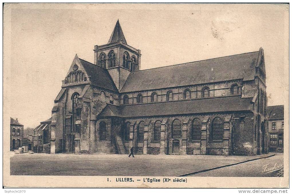 NORD PAS DE CALAIS - 62 - PAS DE CALAIS - LILLERS - L'Eglise XIème Siècle - Lillers