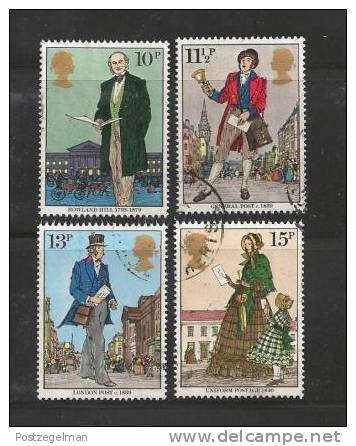 UK 1979 Used Stamp(s) Sir Rowland Hill Nrs. 804-807 - Used Stamps